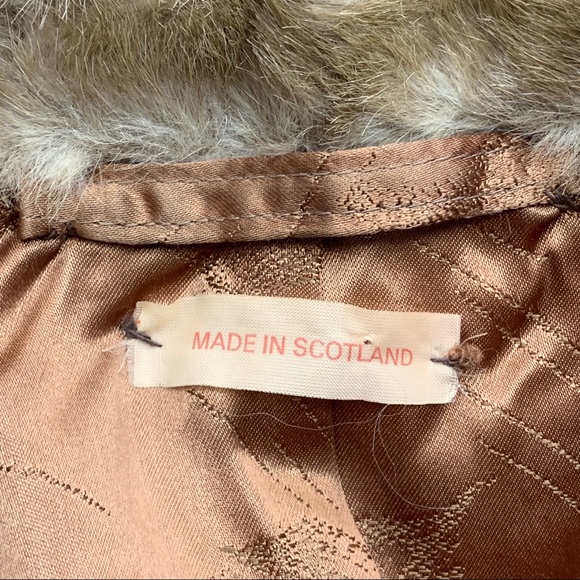 Vintage Lykafur size 16 faux fur coat - Picture 6 of 8